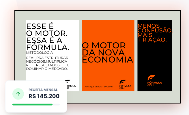 Poster Fórmula Educação